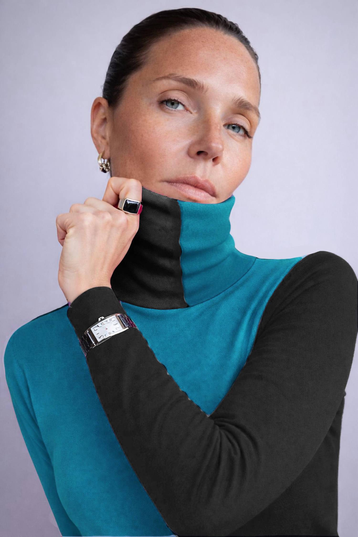 J'Envie/Eli - Women's Stockholm Turtleneck Top