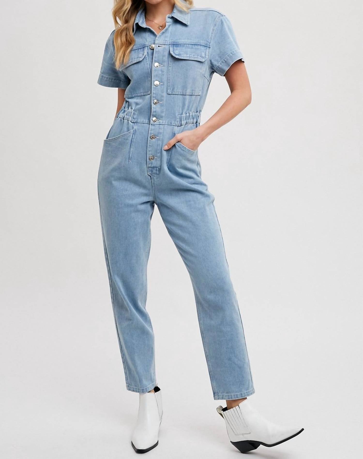 Bluivy - Elena Denim Jumpsuit