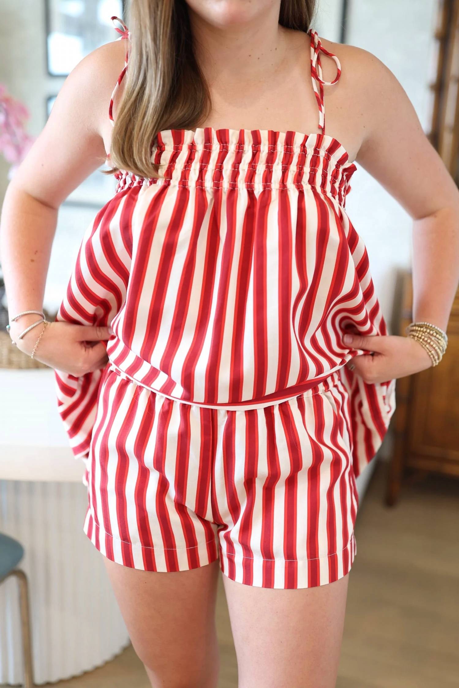Sofie The Label - Arlette Striped Shorts