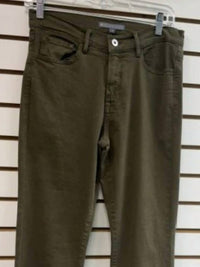 Elliott Lauren Women's Ankle Pants in olive - women's pants - detail view
