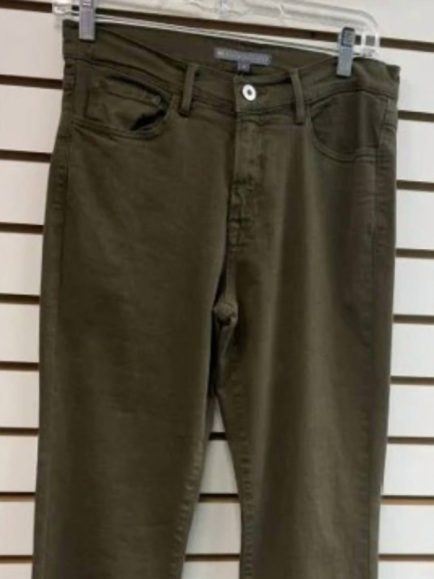 Elliott Lauren Women's Ankle Pants in olive - women's pants - detail view