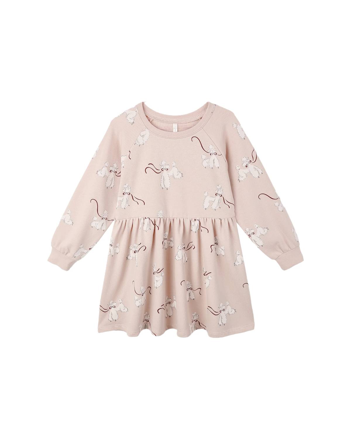 Rylee + Cru - Girls' Poodles Raglan Dress