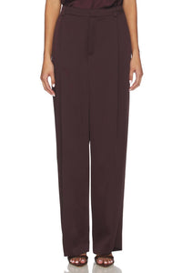 Vince - Satin Pleated Wide-Leg Trouser