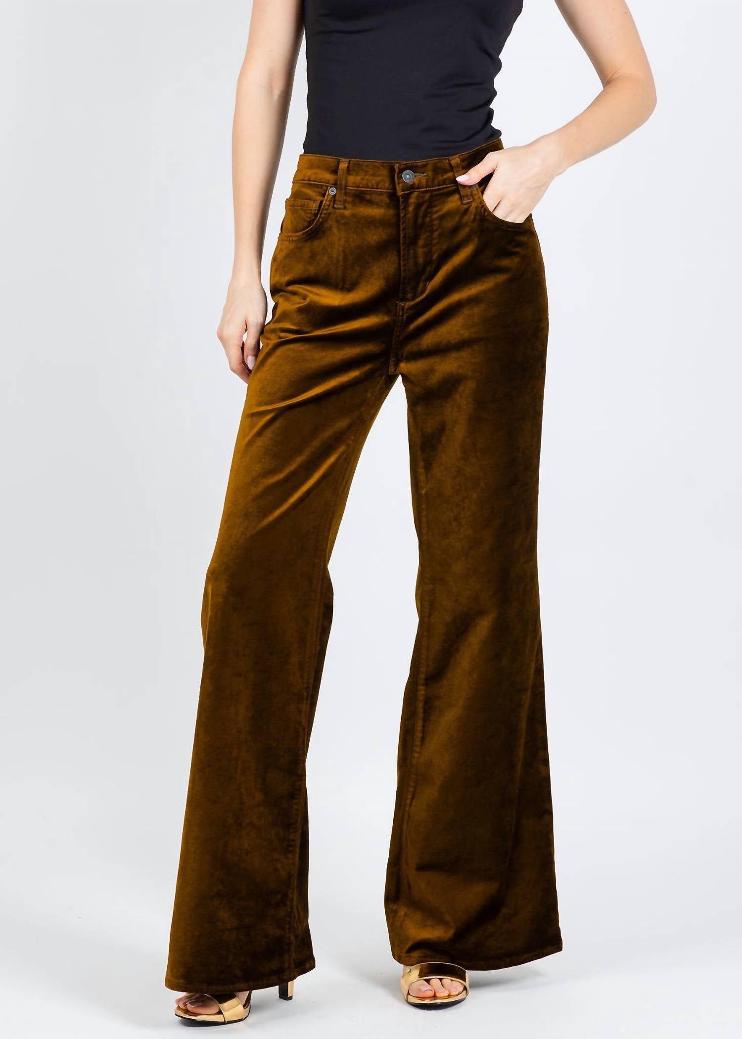Citizens Of Humanity - Kimberly 70's Flare Velvet Pants