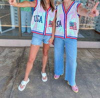 Queen Of Sparkles - USA All Day Vest