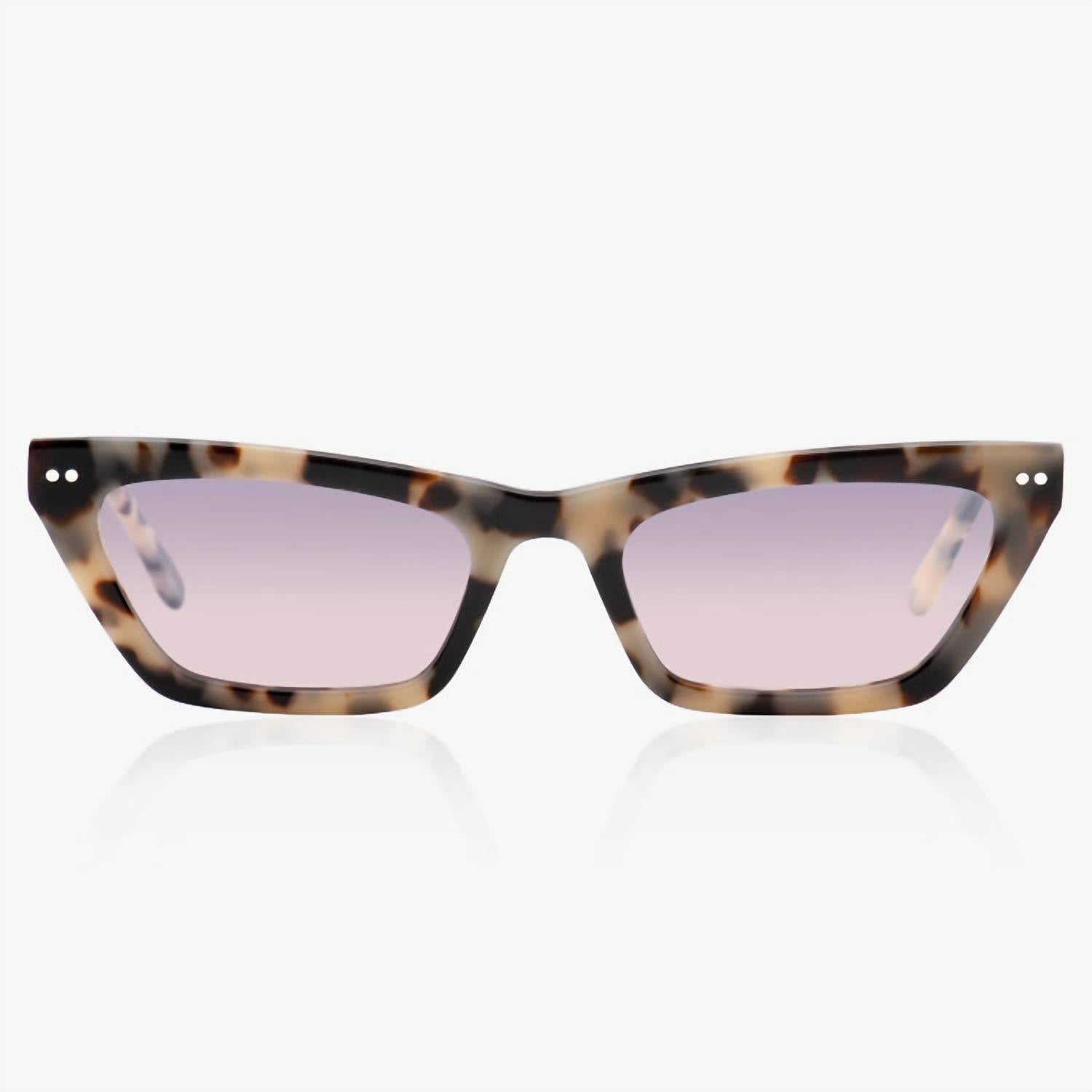 De-Sunglasses - Women's Beverly Leopard Sunglasses