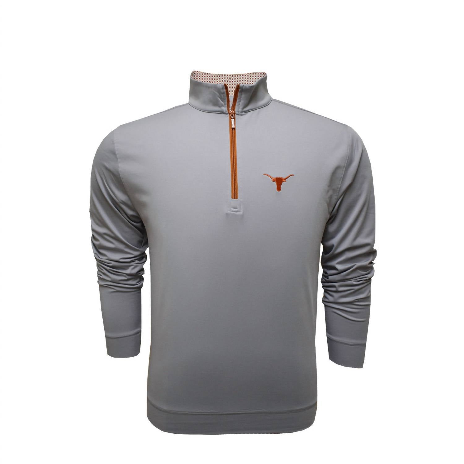 Horn Legend Men's Texas Longhorns Micro Fleece Pullover Sweatshirt in grey - men's shirt