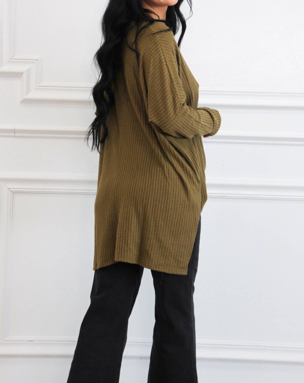 Zenana - Fall Comfort Oversized Thermal Top