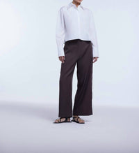 Dāl The Label - Cropped Button Down Shirt