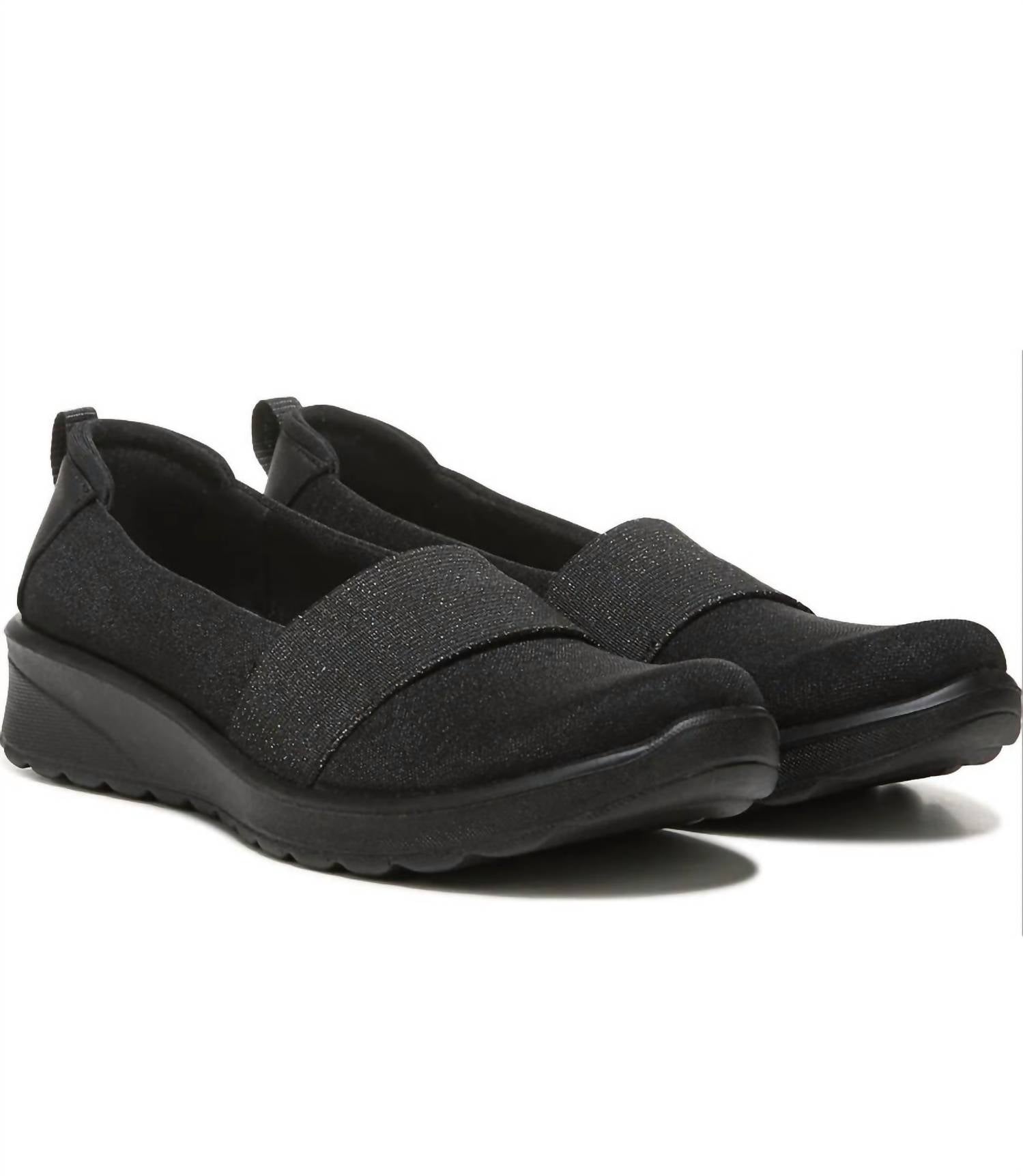 Bzees Women's Gracie Shoes in black black - women's sneaker