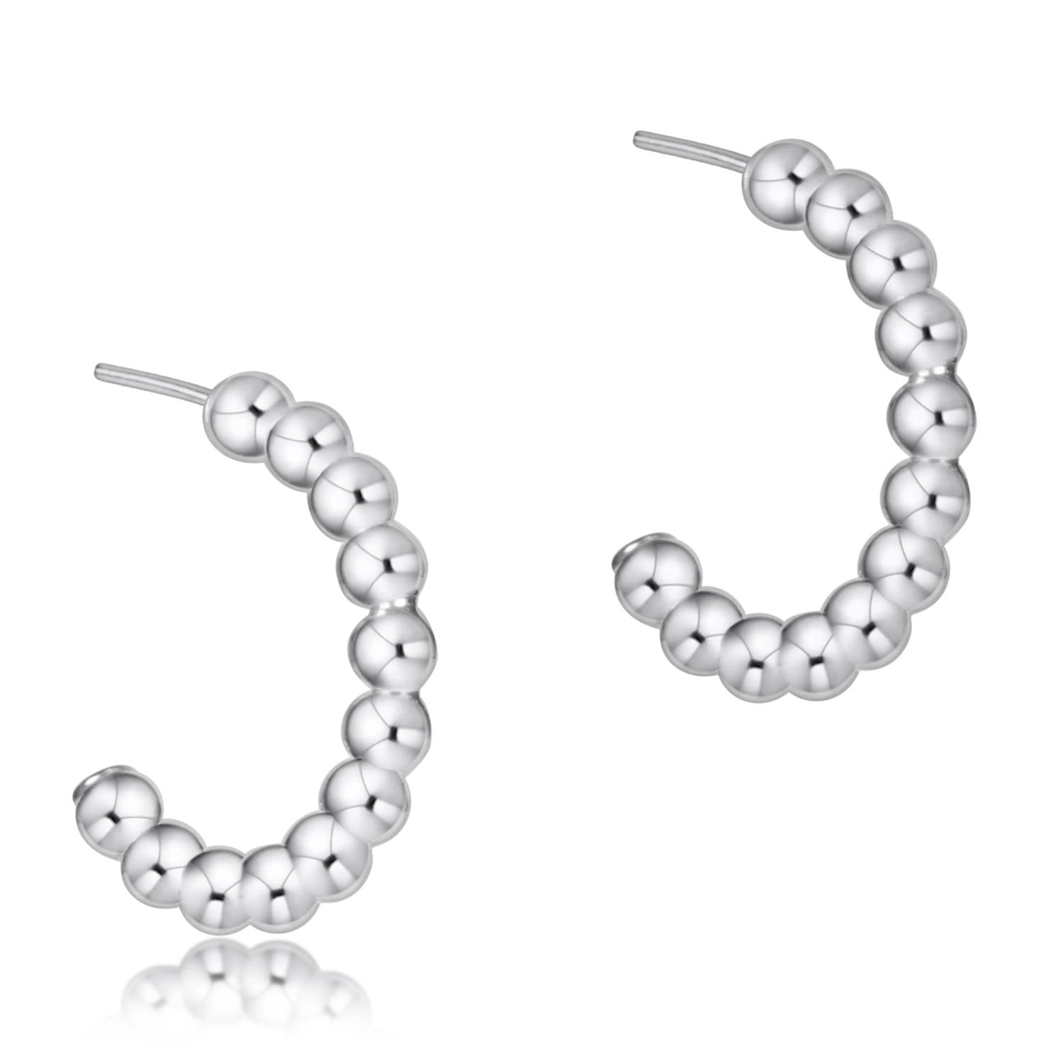 Enewton - Beaded Classic 1 Post Hoop Earring