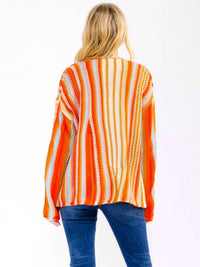 Little Secret Of Mine - Colorblock Long Sleeve Stripe Sweater