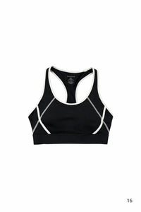 Bandier - Center Stage Contrast Seam Bra