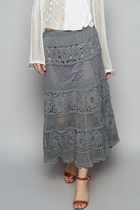 Pol - Stitch Pattern Crochet Skirt