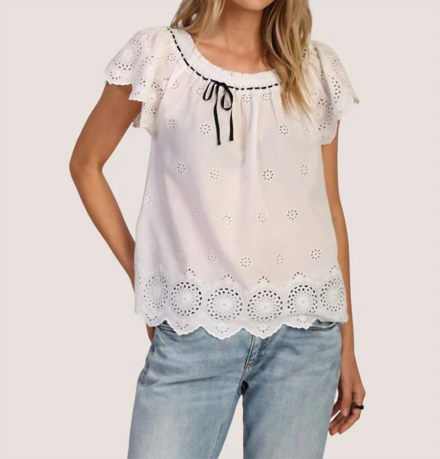 Dylan By True Grit - Misha Short-sleeved Top