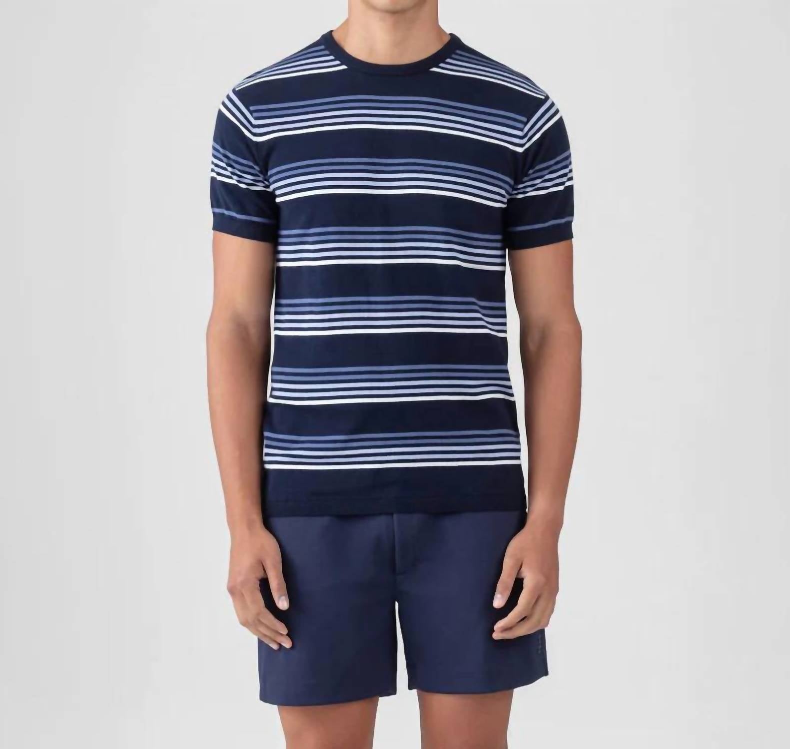 Ron Dorff - Knitted Striped T-shirt