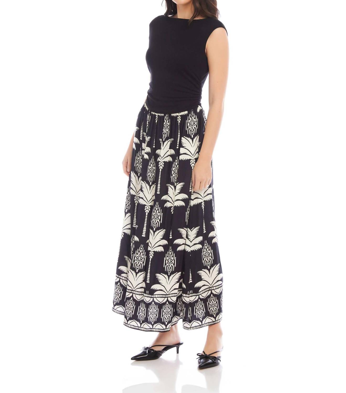 Fifteen Twenty - Carina Long Contrast Dress