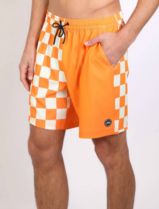 Rusty - Checkmate Elastic Walkshort