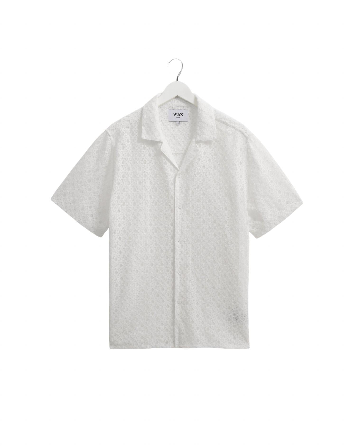 Wax London - Didcot Corded Lace Shirt