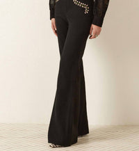 ALIX OF BOHEMIA Bunny Lily Valley Jeans in black - women's jeans - detail view