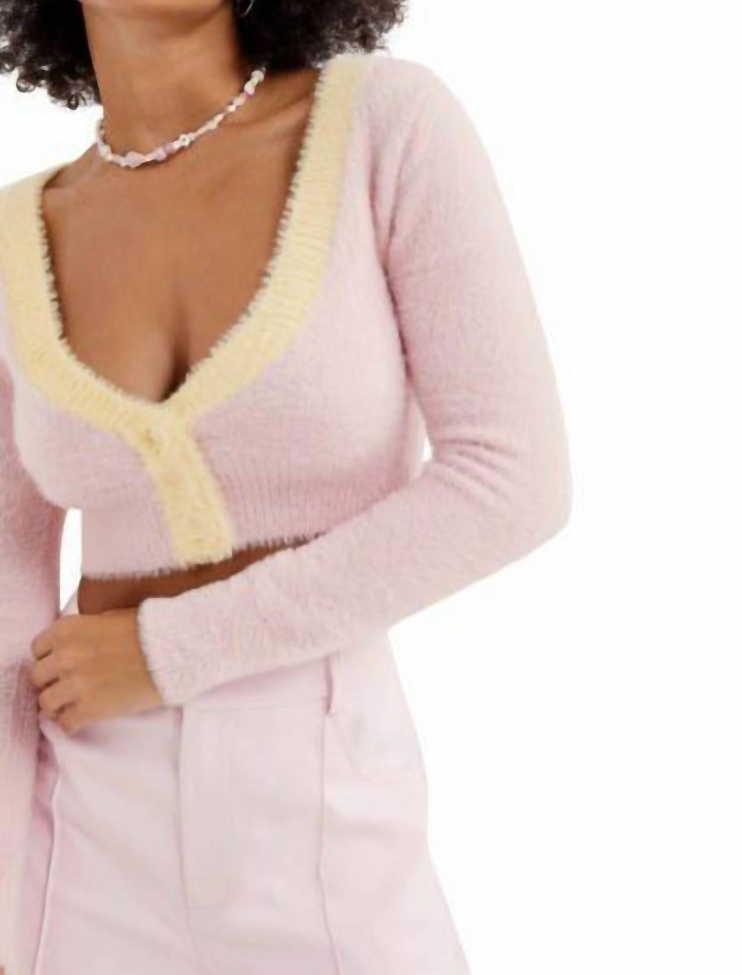 For Love & Lemons - Women's Sheila Cropped Cardigan