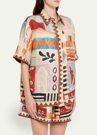 Alemais - Michelle Linen Shirt