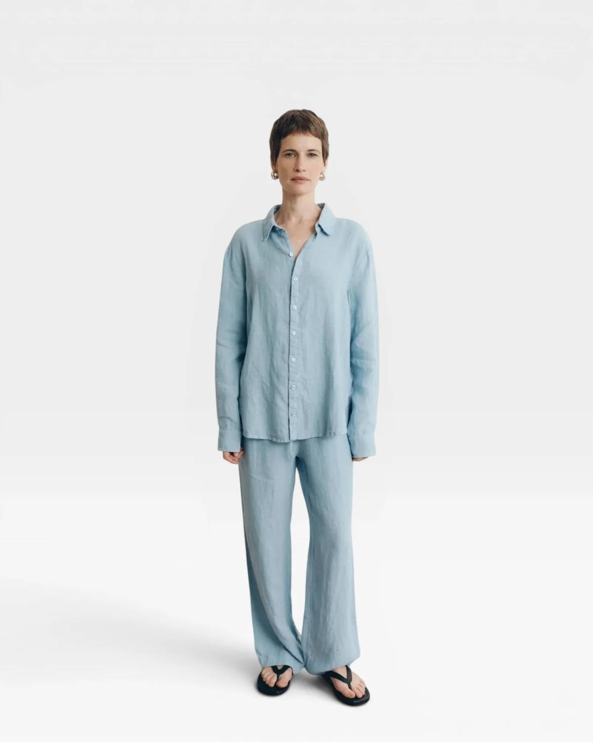 Vir Vita - Cecile Oversized Linen Shirt