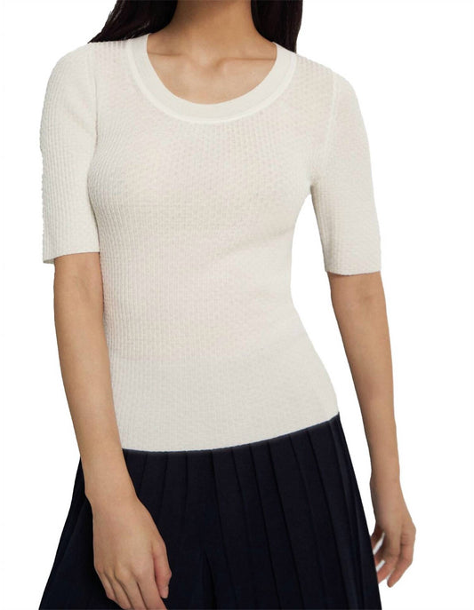 Theory - LEENDA WOOL PULLOVER TOP