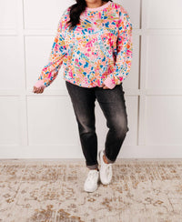 One Eleven North - Confusing Times Abstract Print Pullover