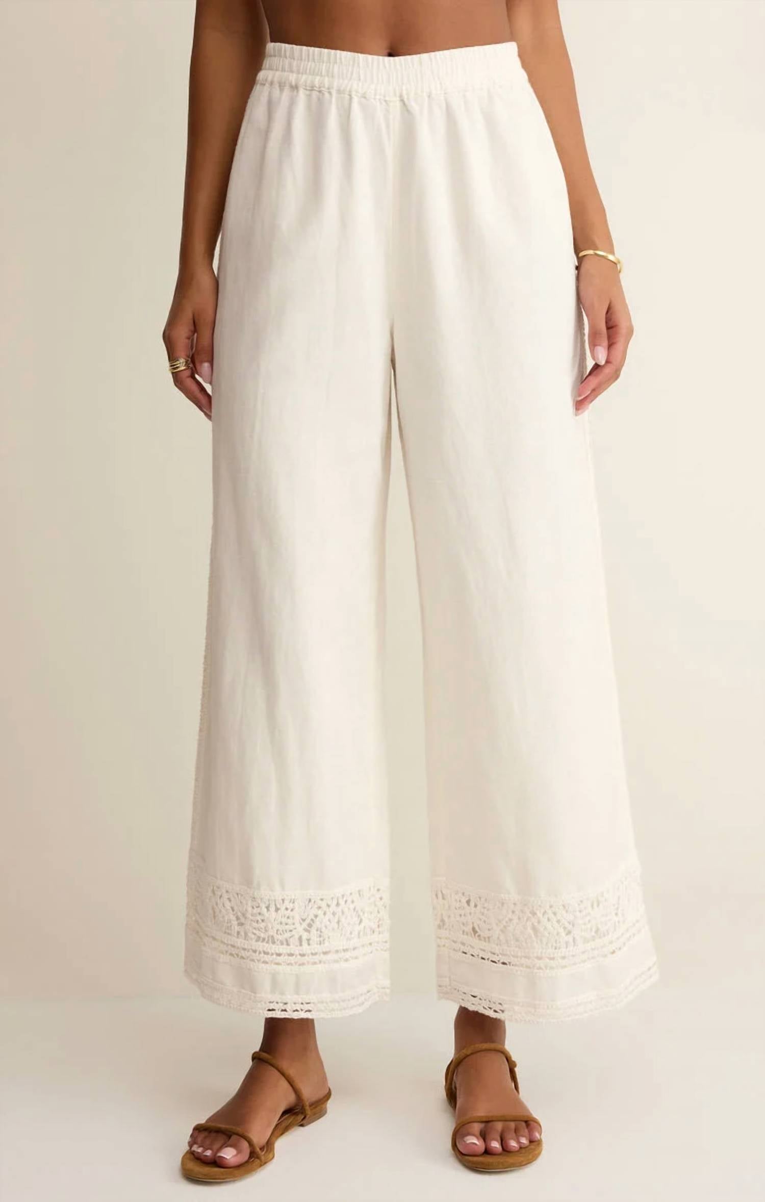 Z Supply - Sloane Embroidered Pant
