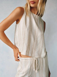 Bella Dahl - Sleeveless Button Back Top