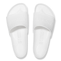 BIRKENSTOCK Unisex Barbados Eva Slide Sandal in white - men's sandal - detail view