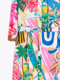 Vilagallo - Palm Tree Print Dress