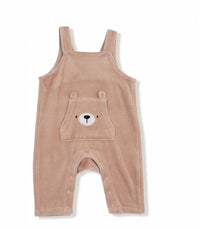 Angel Dear - Kids Velour Teddy Bear Overalls