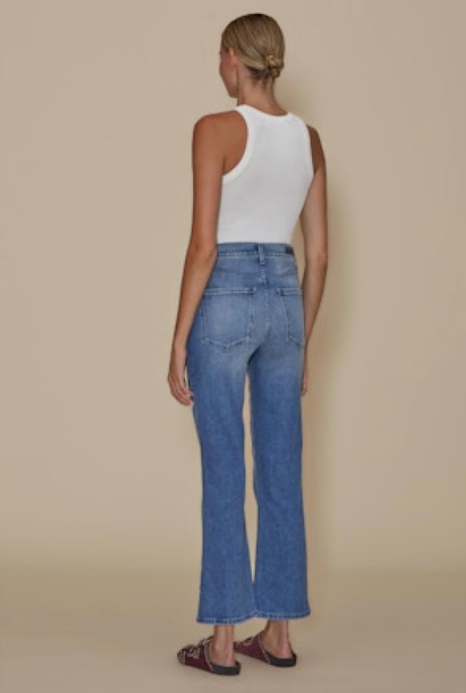 Le Jean - Bella Crop Flare Jean