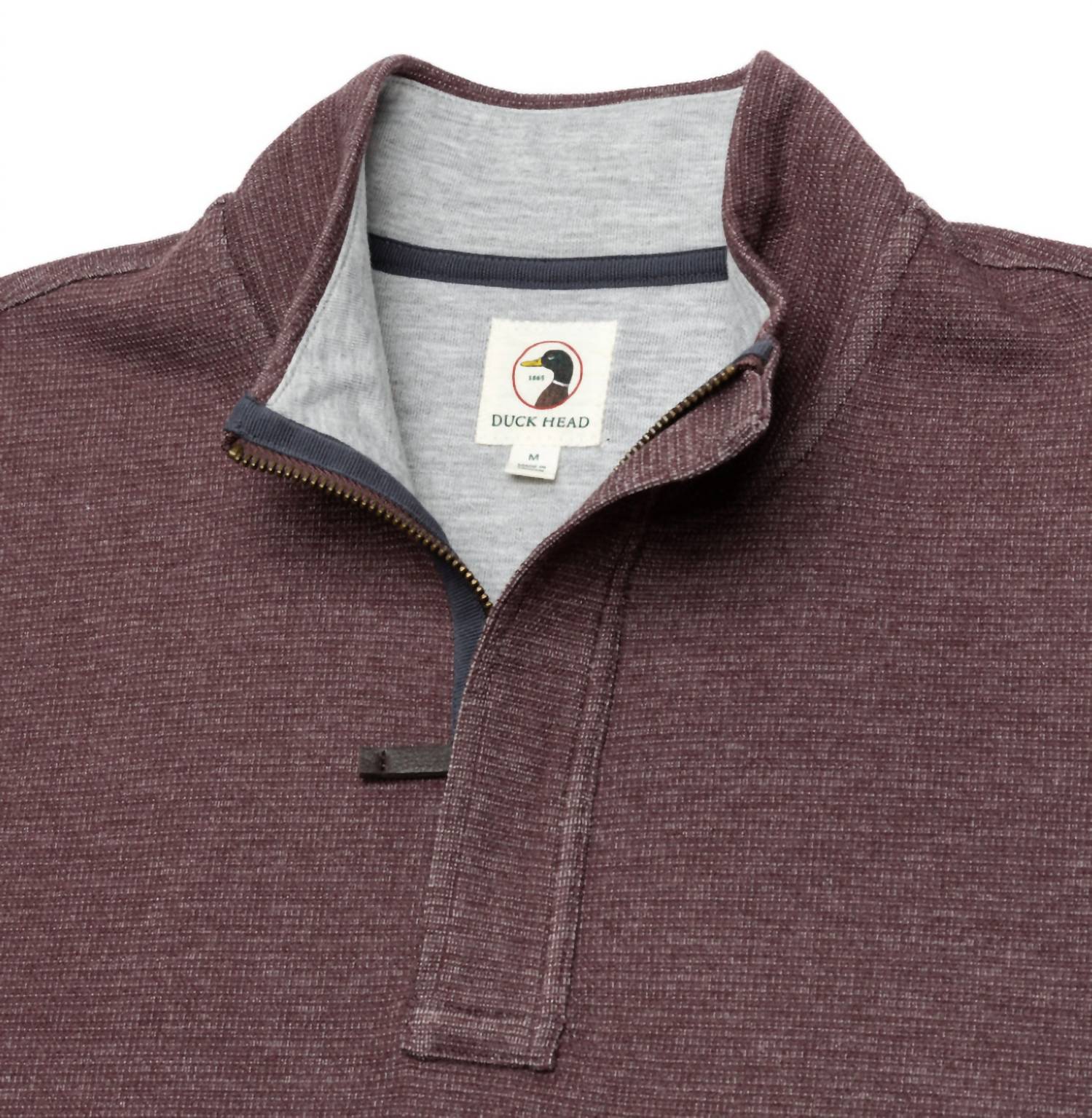 Duck Head - Bearing Pique Pullover Sweatshirt