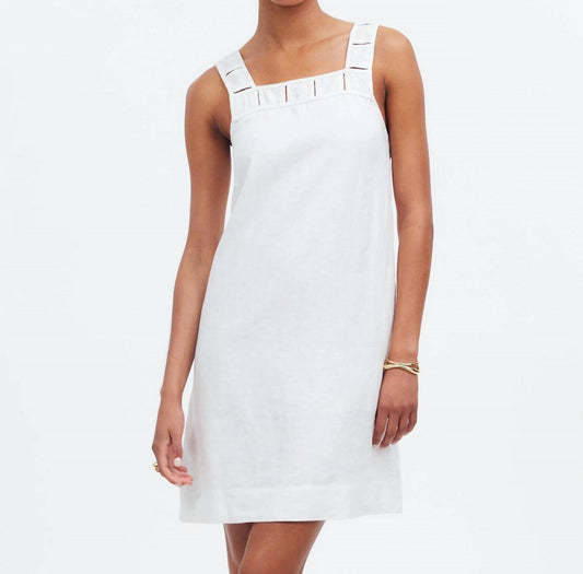 Madewell - Embroidered Tank Mini Dress