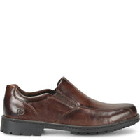 Born Men's Laken Slip On in brown bark - men's loafer - view 4