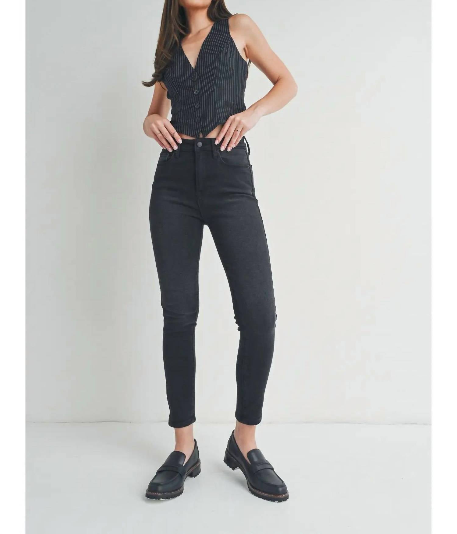 Just Usa - High-rise Skinny Jean