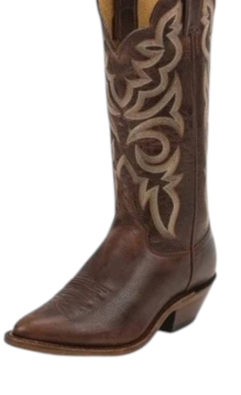Justin Boots Women's Bent Rail Boot in cognac damiana - women's shoe - detail view
