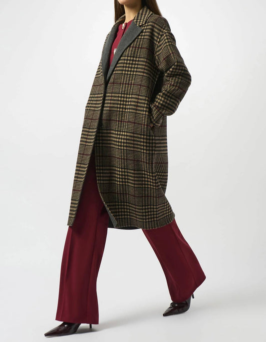 Joseph Ribkoff - Wool Blend Double Faced Coat