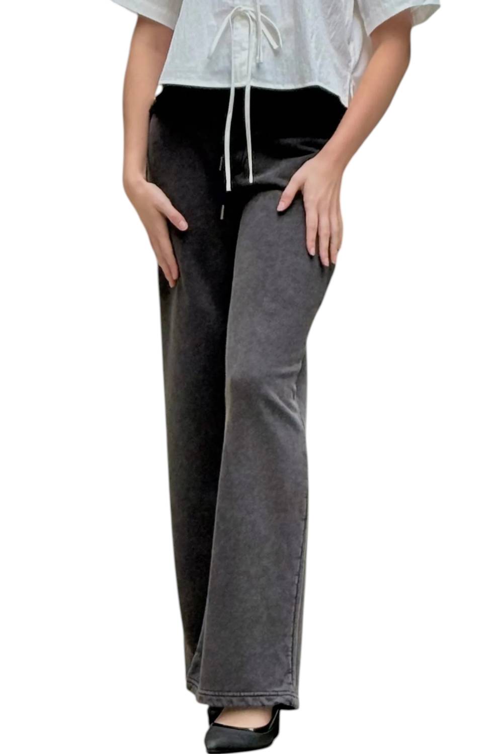 Elle Grey - Contrast Denim Jeans