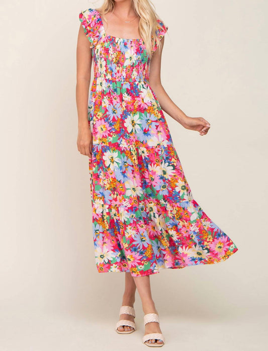 Jodifl - Walk in the Flowers Maxi Dress