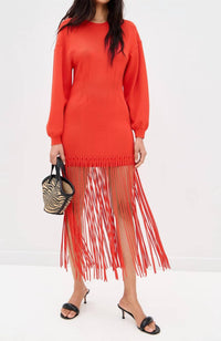 Simon Miller - Wallace Knit Fringe Dress
