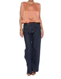 Velvet Heart Apollo Sleeveless Blouse in tan - women's blouse