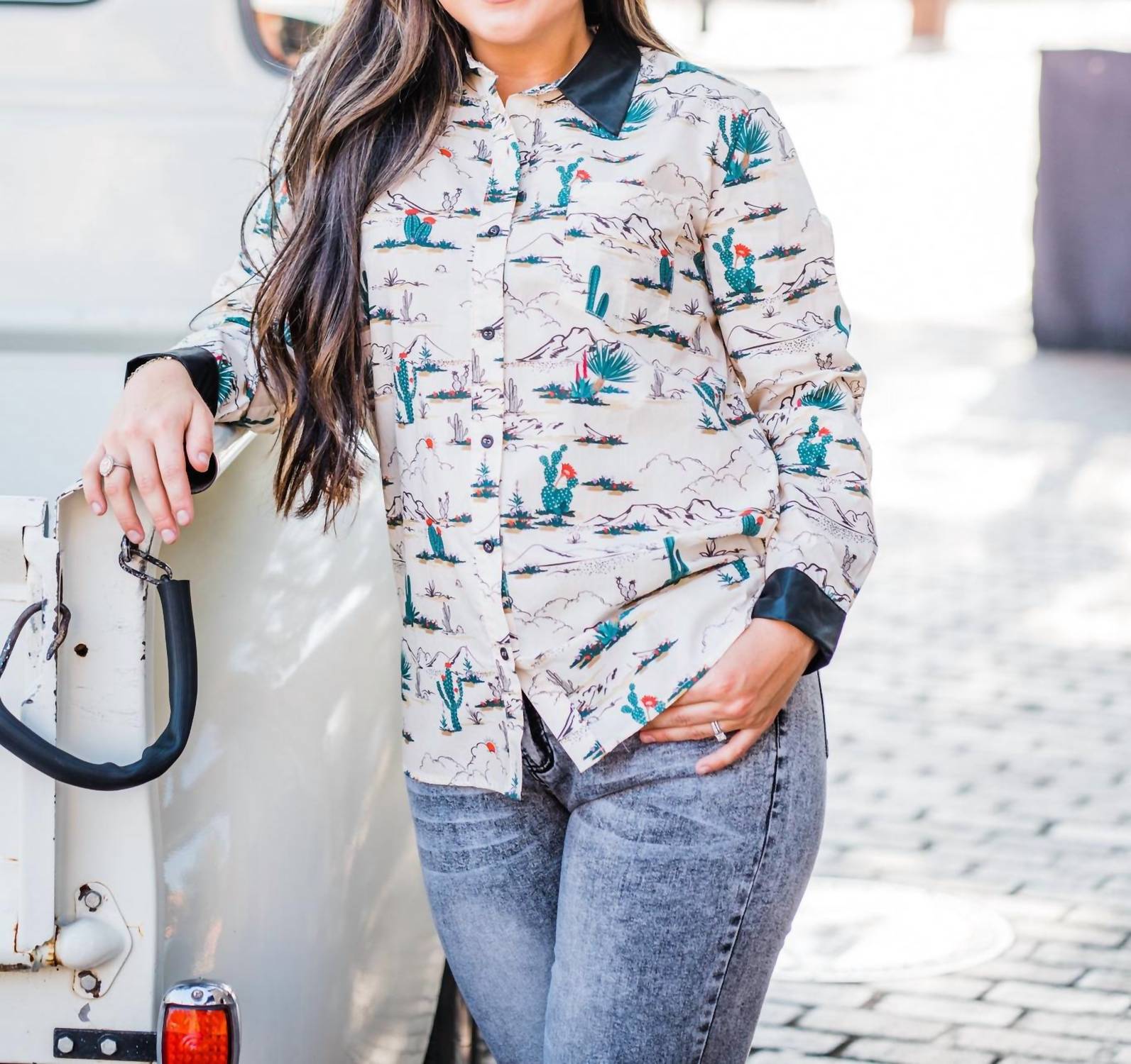Layerz Clothing - Britton Button Up Top