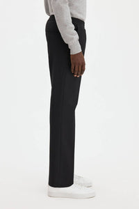 Filippa K Theo Relaxed-fit Wool Trousers in black - men's pants - alternate view