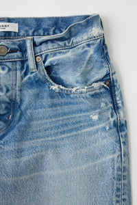 Moussy Women's Mv Mattapan Straight Low Jean in light blue - women's jeans - view 7