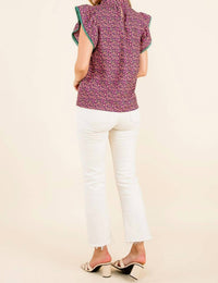 Thml - Twists & Turns Flutter Sleeve Top