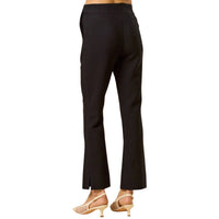 Lalavon - Trouser Pants With Side Slit And Button